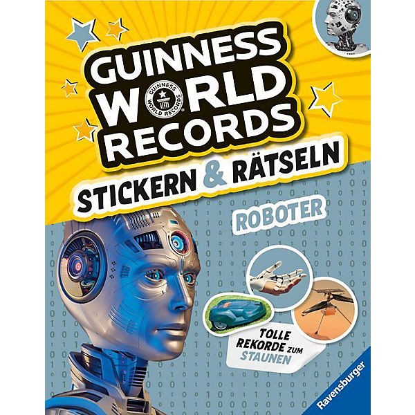 Guinness World Records: Stickern & Rätseln  Roboter
