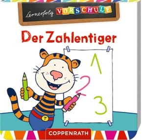 Coppenrath Verlag Lernerfolg Vorschule: Der Zahlentiger (Mini-Block)