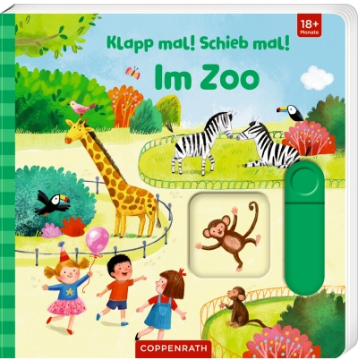 Coppenrath Verlag Klapp mal! Schieb mal!: Im Zoo