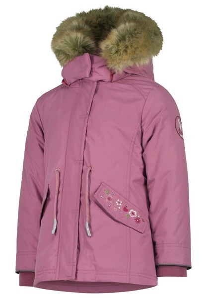 SALT AND PEPPER Girls Outdoor Parka Butterfly mauve