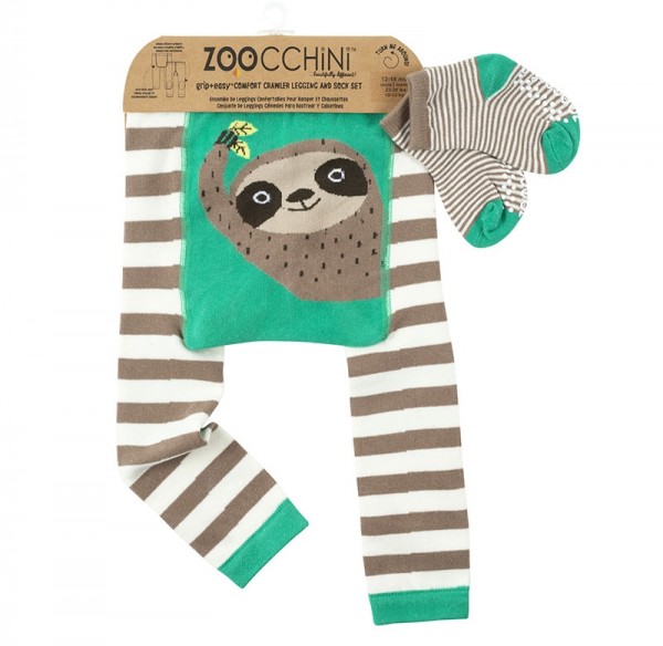 Baby Leggings & Socken Set - Silas das Faultier M