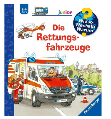 Wieso? Weshalb? Warum? junior, Band 23: Die Rettungsfahrzeuge