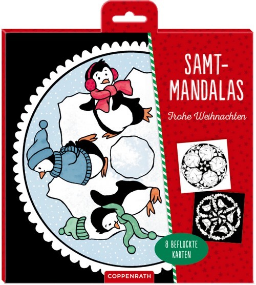 Coppenrath Verlag Samt-Mandalas Frohe Weihnachten (100% s.g.)