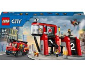 Lego ® Feuerwehrstation mit Drehleiterfahrzeug