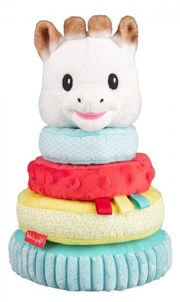 Sophie la girafe® - Stapelpyramide / Plüsch