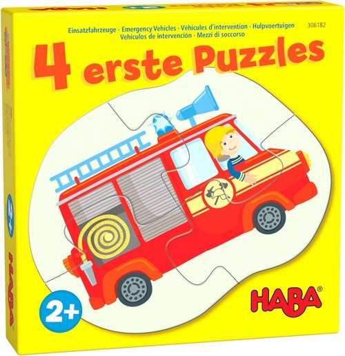 Haba Haba 4 erste Puzzles – Einsatzfahrzeuge