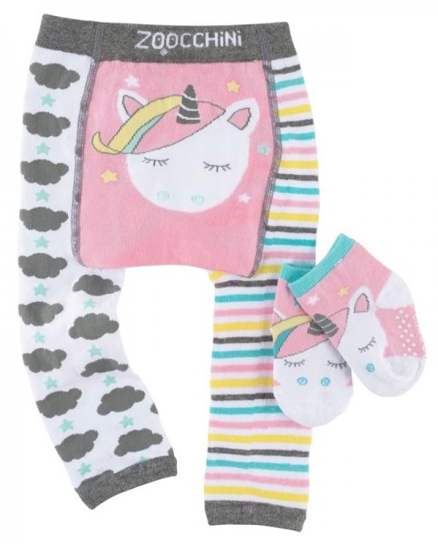 Baby Leggings & Socken Set - Allie das Einhorn M