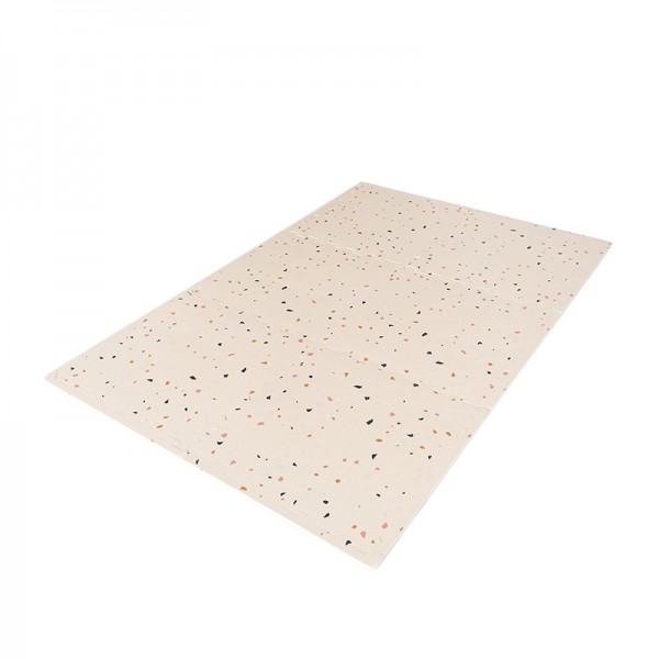 3 Sprouts - Spielmatte/Puzzlematte / EVA Schaumstoff / Terrazzo / Cream