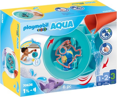 Playmobil PLAYMOBIL® Wasserwirbelrad mit Babyhai