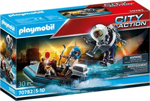 Playmobil PLAYMOBIL® Polizei-Jetpack: Festnahme des Kunsträubers