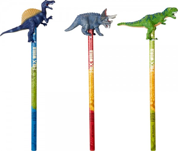 Die Spiegelburg Topper-Bleistift T-Rex World, sort.