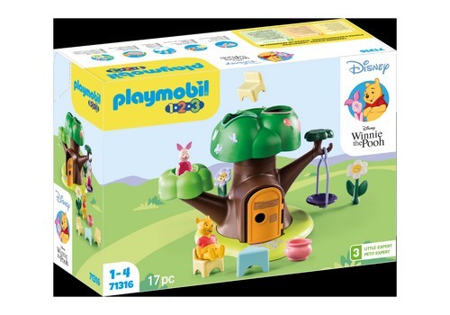 Playmobil PLAYMOBIL® 1.2.3 & Disney: Winnies & Ferkels Baumhaus