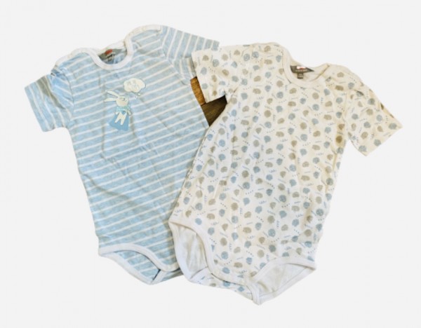 Kanz Kurzarmbody 2er Set Gr. 80