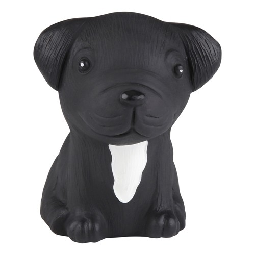 HEVEA Babyspielzeug - Greifling Hund / Französische Bulldogge / Naturkautschuk