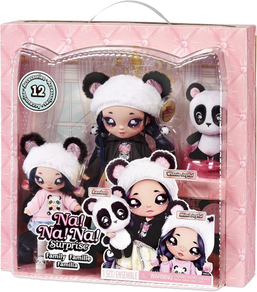 MGA Na! Na! Na! Surprise Family-Panda