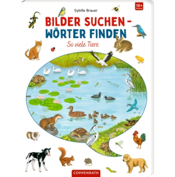 Coppenrath Verlag Bilder suchen-Wörter finden: So viele Tiere