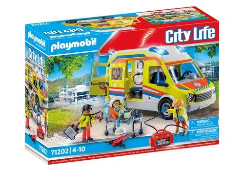 Playmobil PLAYMOBIL® Rettungswagen mit Licht und Sound