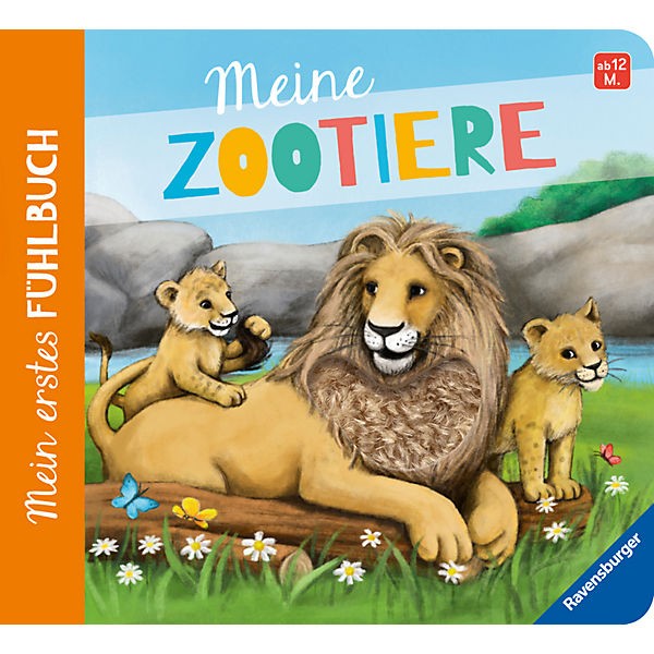 Mein erstes Fühlbuch: Meine Zootiere