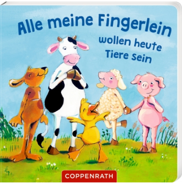 Coppenrath Verlag Fingerpuppen-Hand.-Set: Alle meine Fingerlein... (fühlen&b.)