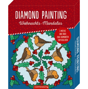 Coppenrath Verlag Diamond Painting - Weihnachts-Mandalas