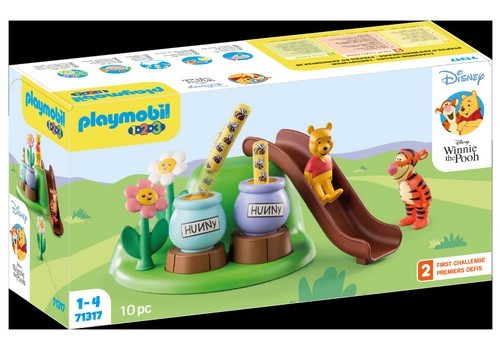 Playmobil PLAYMOBIL® 1.2.3 & Disney: Winnies & Tiggers Bienengarten