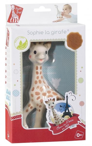 Sophie La Girafe Geschenkkarton Fresh Touch Rot Weiss