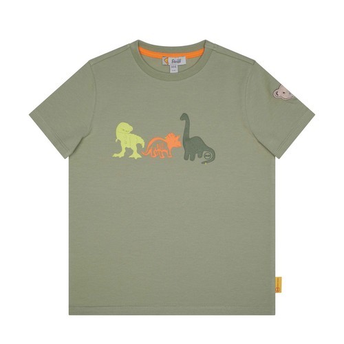 Steiff T-Shirt kurzarm khaki, Größe 104