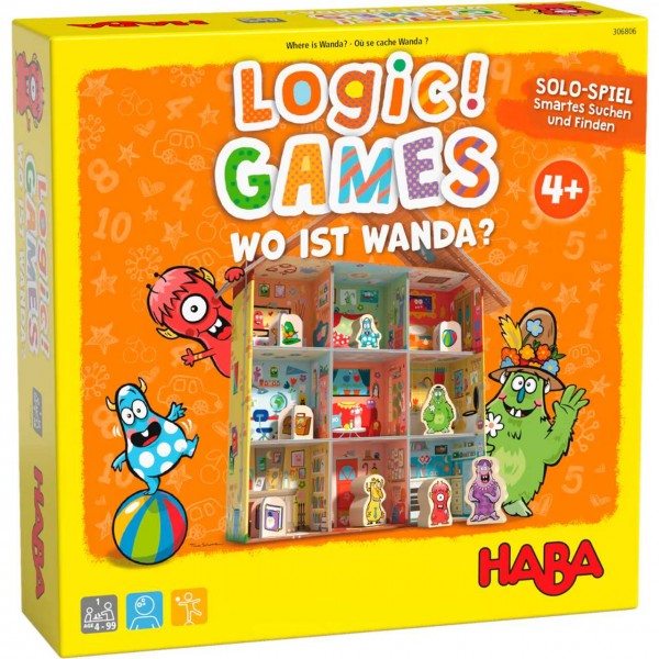 Haba Logic! GAMES - Wo ist Wanda?