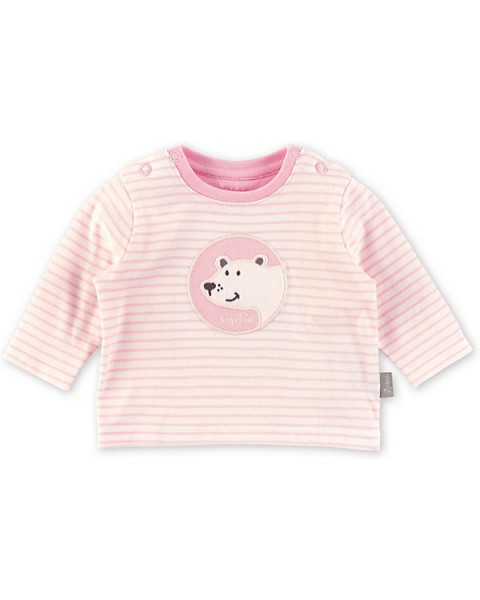 Sigikid Langarm Shirt, Newborn lila